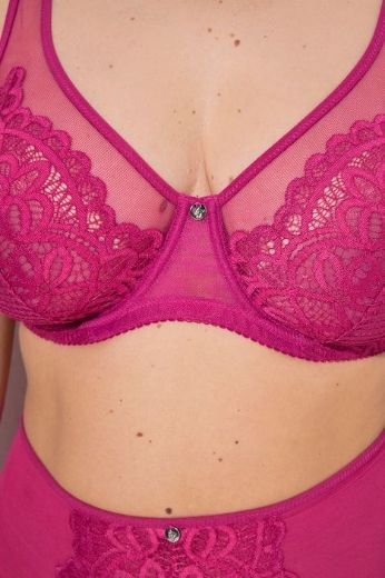 Plus size veliki brojevi Grudnjak sa žicom i čipkom za punije