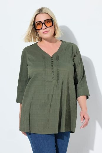 Plus size veliki brojevi Bluza 3/4 rukavi za punije