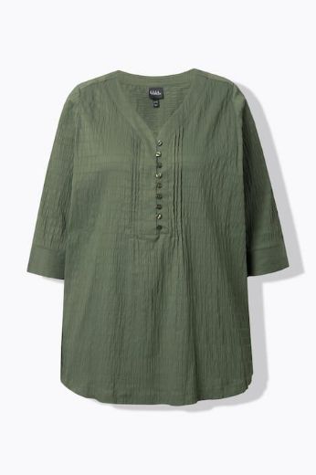 Plus size veliki brojevi Bluza 3/4 rukavi za punije