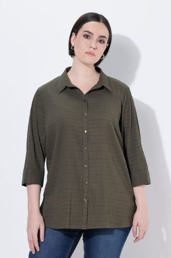 Plus size veliki brojevi Košulja 3/4 rukavi za punije