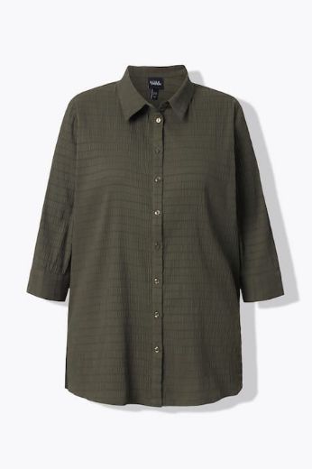 Plus size veliki brojevi Košulja 3/4 rukavi za punije