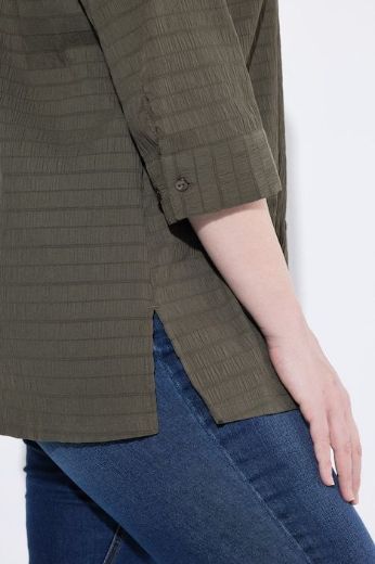 Plus size veliki brojevi Košulja 3/4 rukavi za punije