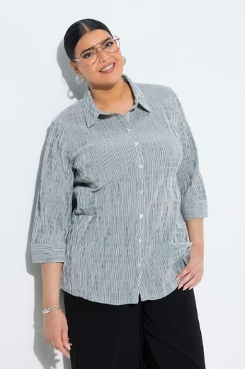 Plus size veliki brojevi Košulja  3/4 rukavi s otvorima za punije