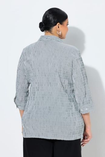 Plus size veliki brojevi Košulja  3/4 rukavi s otvorima za punije