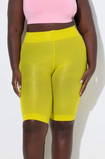 Plus size veliki brojevi Gaćice produženih nogavica 80 DEN-a za punije