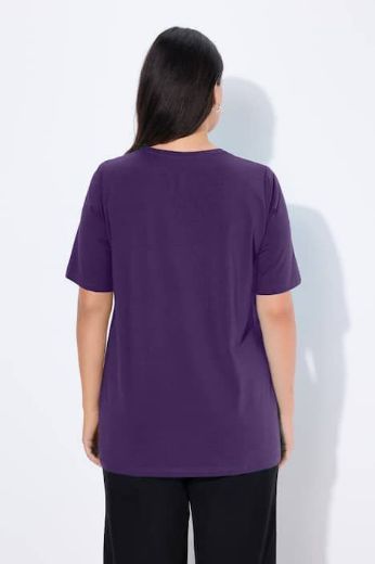 Plus size veliki brojevi Majica A kroj V ovratnik za punije