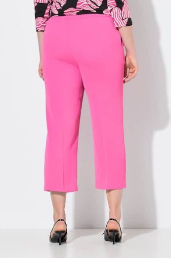 Plus size veliki brojevi Hlače ravnog kroja nogavica s vezanjem u struku za punije