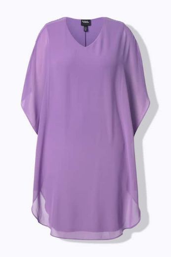 Plus size veliki brojevi Haljina elegantna  s dekorativnim ukrasima na ramenima za punije