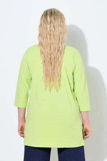 Plus size veliki brojevi Majica duži model V ovratnika za punije