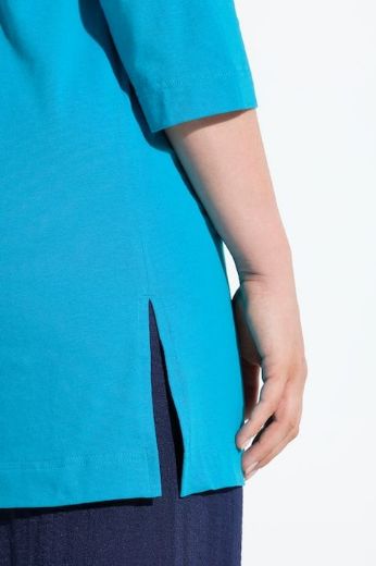 Plus size veliki brojevi Majica duži model V ovratnika za punije