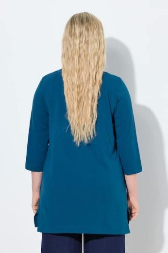 Plus size veliki brojevi Majica duži model V ovratnika za punije