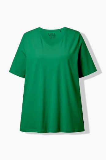 Plus size veliki brojevi Majica V izreza A kroja kratkih rukava za punije