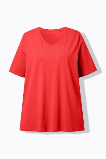 Plus size veliki brojevi Majica V izreza A kroja kratkih rukava za punije