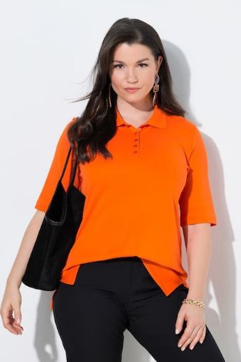 Plus size veliki brojevi Majica Polo kratkih rukava za punije