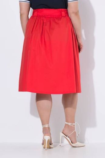 Plus size veliki brojevi Suknja na vezanje za punije