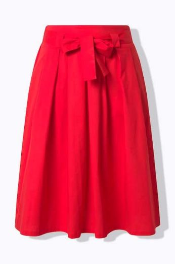 Plus size veliki brojevi Suknja na vezanje za punije