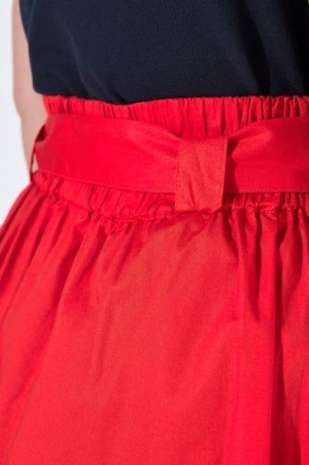 Plus size veliki brojevi Suknja na vezanje za punije