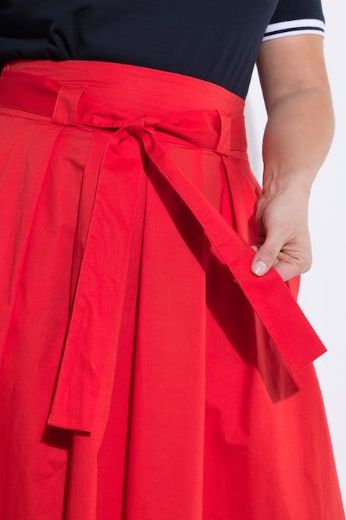 Plus size veliki brojevi Suknja na vezanje za punije