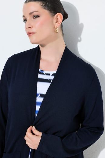 Plus size veliki brojevi Kardigan dužeg kroja za punije