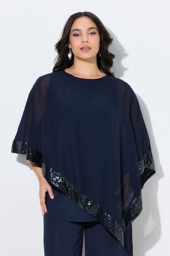Plus size veliki brojevi Bluza od šifona A kroja za punije