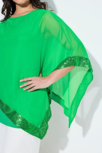 Plus size veliki brojevi Bluza od šifona A kroja za punije