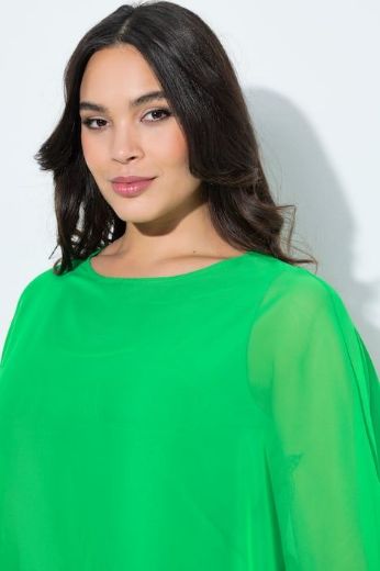 Plus size veliki brojevi Bluza od šifona A kroja za punije