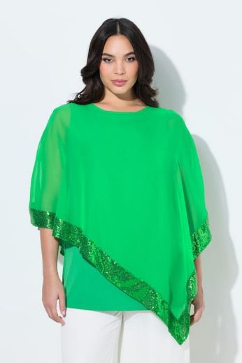 Plus size veliki brojevi Bluza od šifona A kroja za punije