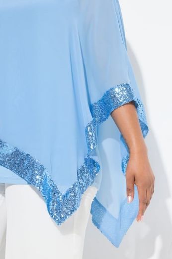 Plus size veliki brojevi Bluza od šifona A kroja za punije