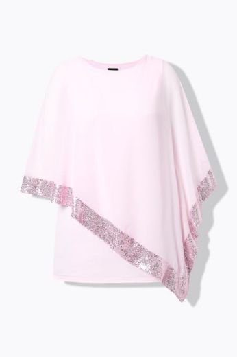 Plus size veliki brojevi Bluza od šifona A kroja za punije