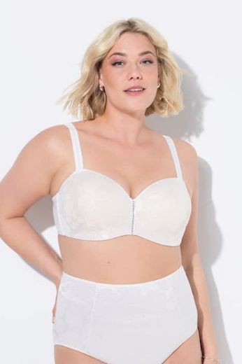 Plus size veliki brojevi Grudnjak sa žicom s dodatkom ukrasne čipke za punije