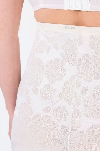 Plus size veliki brojevi Gaće visokog struka produženih nogavica s dodatkom čipke za punije