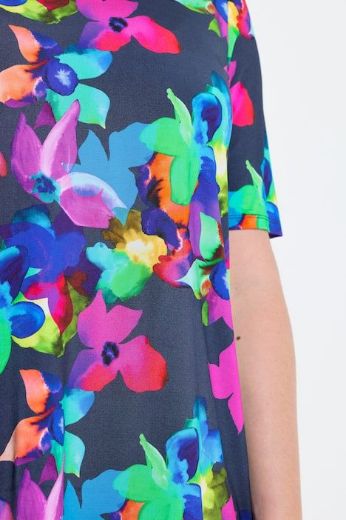 Plus size veliki brojevi Majica kratkih rukava okruglog ovratnika za punije