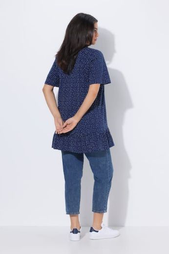 Plus size veliki brojevi Majica kratkih rukava V izrez za punije