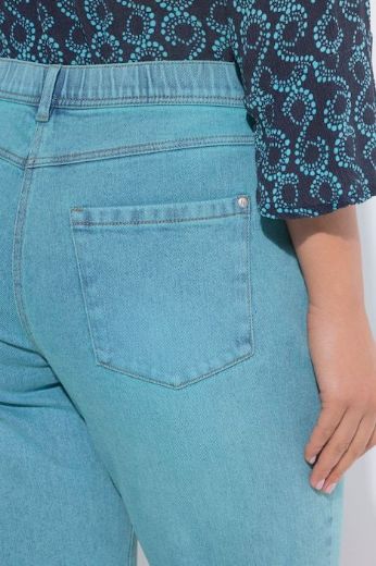 Plus size veliki brojevi Traperice širih nogavica za punije