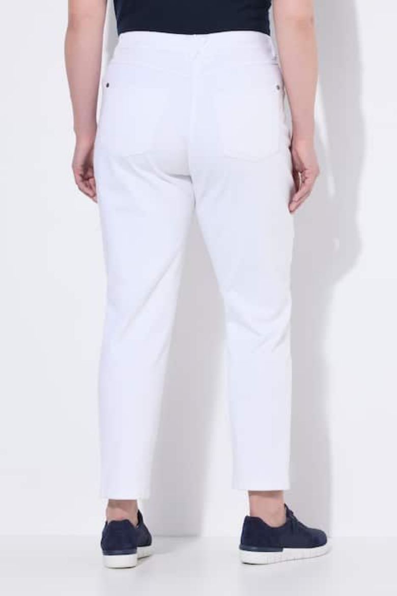 Plus size veliki brojevi Traperice povišenog struka za punije