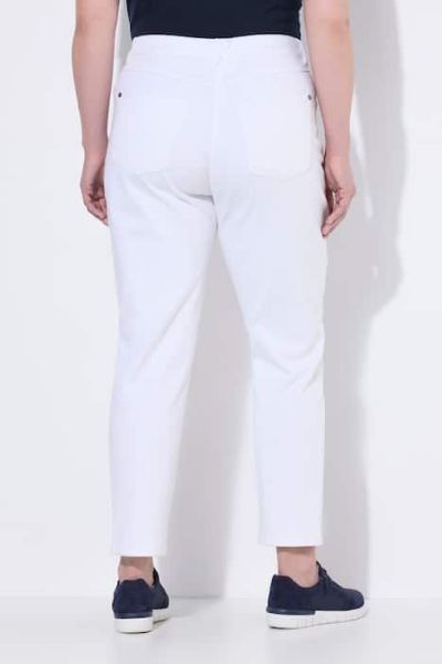 Veliki brojevi Traperice povišenog struka moda za punije