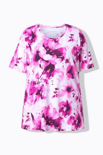 Plus size veliki brojevi Majica kratkih rukava pamučna za punije