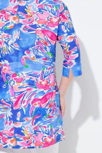 Plus size veliki brojevi Bluza rukavi 3/4 A kroja za punije