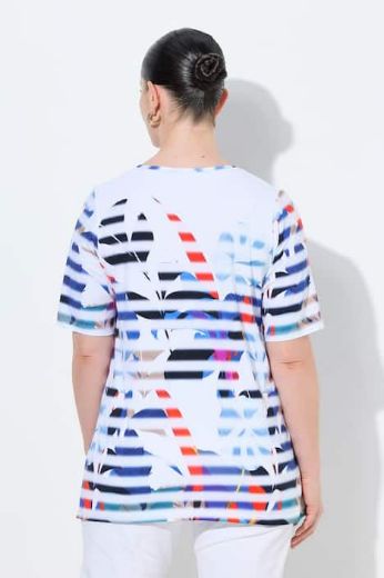 Plus size veliki brojevi Majica kratkih rukava pamučna za punije