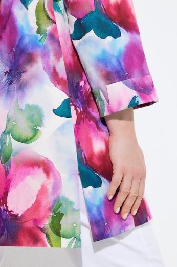 Plus size veliki brojevi Sako 3/4 rukavi A kroja za punije