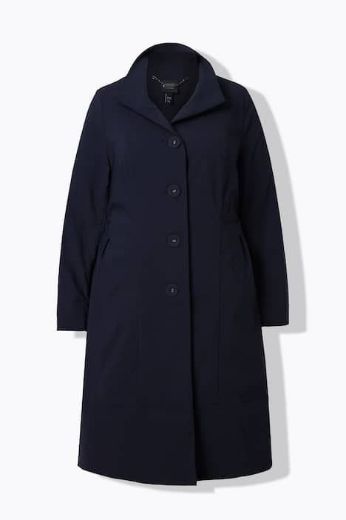 Plus size veliki brojevi Kaput rastezljiv A kroja za punije