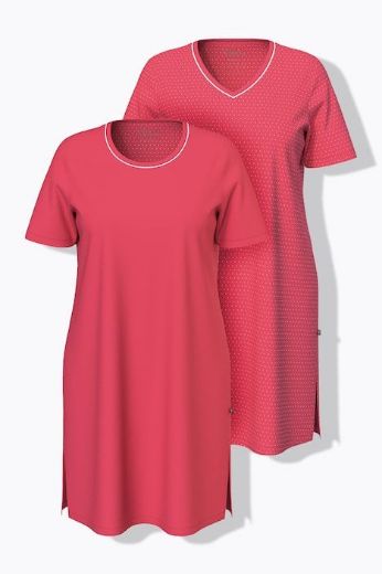 Plus size veliki brojevi Spavaćice 2 komada motiv točkica za punije