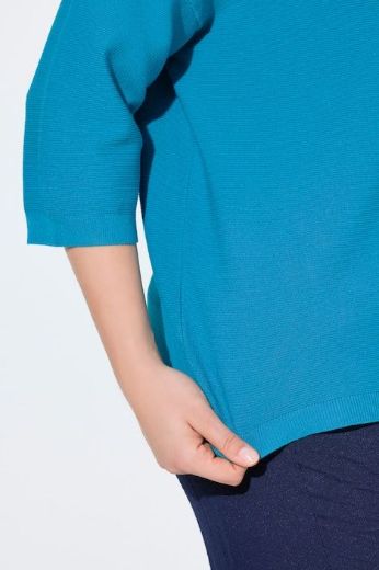 Plus size veliki brojevi Kardigan kraćeg kroja s 3/4 rukavima za punije