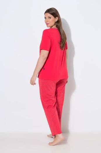 Plus size veliki brojevi Pidžama s kratkim rukavima i dugim nogavicama za punije