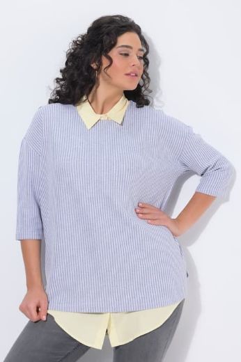 Plus size veliki brojevi Bluza bez rukava kraćeg kroja za punije