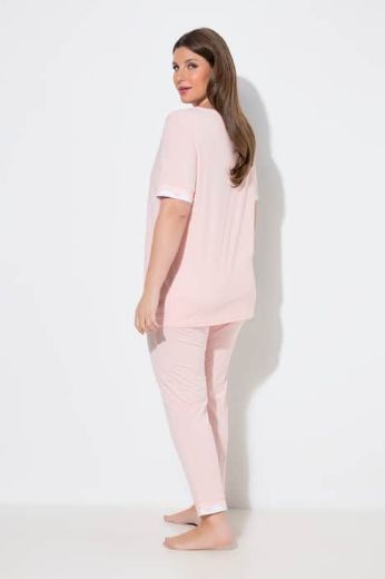 Plus size veliki brojevi Pidžama kratkih rukava i dugih nogavica za punije