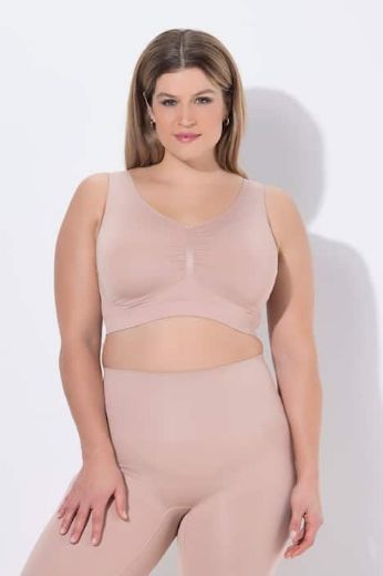 Plus size veliki brojevi Grudnjak bez kopčanja širokih naramenica za punije