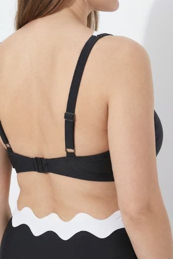 Plus size veliki brojevi Kupaći kostim dvodijelni  mekanih košarica ukrasnih rubovi za punije