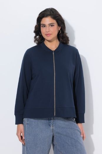 Plus size veliki brojevi Majica dugih rukava s patentnim zatvaračem za punije