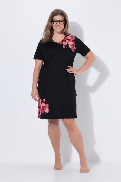 Veliki brojevi Spavaćica kratkih rukava 2 u paketu moda za punije